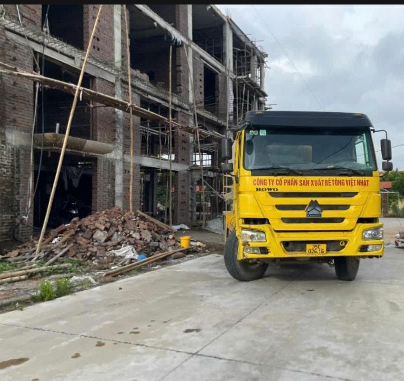 Cấp bê tông công trình nhà dân